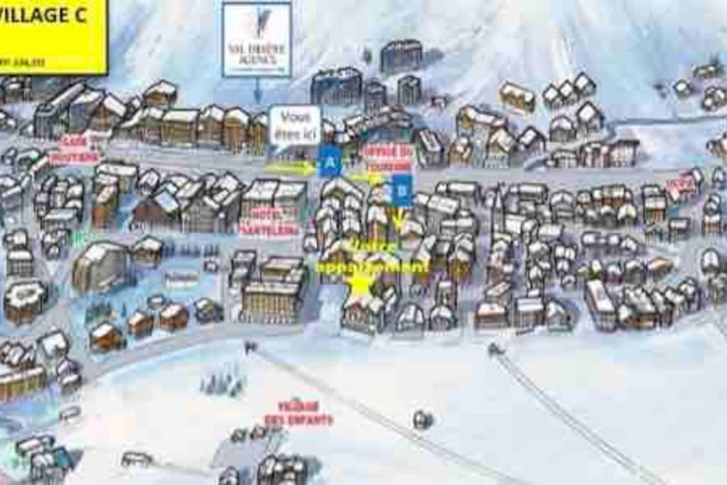Central 3 Bedroom Chalet With Balcony Val-dʼIsère Eksteriør billede